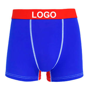 Calzoncillos bóxer <span class=keywords><strong>de</strong></span> punto para hombre, <span class=keywords><strong>de</strong></span> tiro medio, con logo en la cintura, <span class=keywords><strong>de</strong></span> seda <span class=keywords><strong>de</strong></span> leche, estampados digitalmente, transpirables, que absorben la humedad, informales, ropa interior ET - Product Image 3