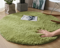 Tapis et moquettes moelleuses à poils longs, tapis de sol, tapis moelleux pour chambres à coucher, tapis shaggy