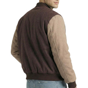 Veste universitaire légère pour homme, style universitaire tendance, décontractée, pour usage extérieur, écologique, respirante, doublure confortable pour l'hiver - Product Image 2