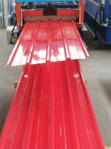 0,4mm barato ppgi <span class=keywords><strong>ladrillo</strong></span> rojo galvanizado corrugado color recubierto placa de acero hoja de metal para techos <span class=keywords><strong>precio</strong></span> por tonelada - Product Image 5