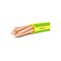 Câble électrique de haute qualité Zhongmai H07VR, fil de cuivre solide, isolation en PVC, diamètre 1,5-10 mm, 450/750 V, 100 m/rouleau, utilisation extérieure