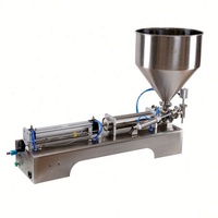 Machine de remplissage de purée de pommes de terre et de citrouille, machine de remplissage de sauce au miel et au chocolat, remplisseur de savon et de lotion G1wy