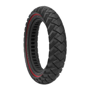 Pneu plein tout-terrain ULIP 12*2.125/12*2.5/12 1/2*2 1/4 Red Line Wingtread avec rainures de 28 mm résistantes pour trottinette électrique - Product Image 4