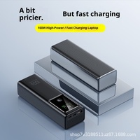 Chargeur rapide haute puissance 100W, prend en charge la charge des ordinateurs portables et des tablettes, batterie externe en plastique 20000mAh, charge rapide, chargeur portable