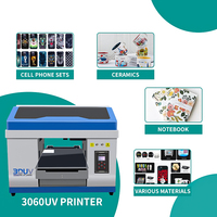 Imprimante UV A3 de haute qualité adaptée à la machine d'impression de taille A3 de carte de T-shirt de coque de téléphone 3060 meilleures imprimantes à jet d'encre 3d fournies