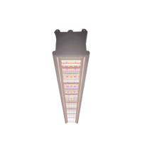 Lampu LED Spektrum Penuh Aluminium 500W Hasil Tinggi untuk Tanaman Dalam Ruangan, Rumah Kaca, Pertumbuhan Vegetatif & Berbunga, Hidroponik