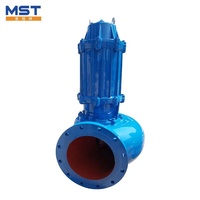 Accouplement automatique pompe à eaux usées pompe à eaux usées submersible avec rail de guidage de 3m