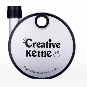 custom logo BPA free eco friendly sports bottle dinks kettle pocket notebook plastic flat water bottle