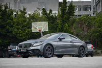 Kit Completo de Carrocería Pharri Nuevo para W205 Clase C 2015-2021, Actualización Original Vision C63S AMG, Parachoques Delantero, Rejilla, Capó, Guardabarros