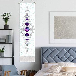 태양 달 타로 코드 태피스트리 벽 교수형 점성술 점 위상 태피스트리 홈 침실 사무실 추상 미술 은하수 장식 - Product Image 6