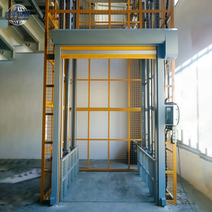 Mini Elevador de Carga Montado en Pared, Elevador Hidráulico de 1 Tonelada, Bajo Precio, Altura Personalizada, Estructura de Acero Reforzado de Alta Resistencia - Product Image 4