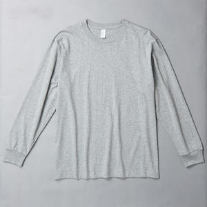 Gran oferta profesional precio bajo hombres <span class=keywords><strong>camisetas</strong></span> algodón 100 hombres <span class=keywords><strong>manga</strong></span> <span class=keywords><strong>larga</strong></span> Camiseta cuello redondo hombres camiseta en blanco - Product Image 4