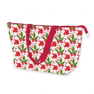 Vente en gros de sacs de plage fourre-tout pliables et imperméables imprimés sur mesure style doux et frais pour l'automne et le printemps préparez-vous pour l'été - Product Image 5