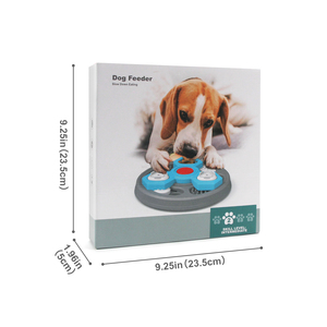 Rounded Plastic Pet Feeding Mat With Slow Eating Design For Dogs And <b>Cats</b> Non Slip Easy Clean Multifunctional Indoor Use - Product Image 6