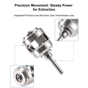 Loại đẩy loại bỏ mủ răng 45 °   Đầu mài tốc độ cao góc nghiêng 1.59-1.60MM Bur 134 ℃   Khử trùng thiết bị nha khoa - Product Image 2