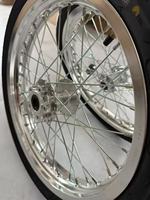 Roues de moto électrique HSKABIN Chrome CST pour Surron Light Bee, 17 pouces, configuration pour la conduite sur route, pneus Supermoto 70/90-17 80/90-17
