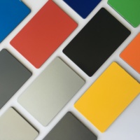 Paneles de Material de Construcción de Panel ACM ACP de Primera Calidad, Paneles de Revestimiento Compuesto de Aluminio para Decoración de Paredes Exteriores
