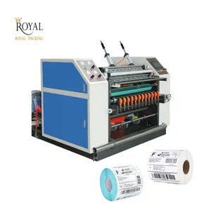 High Speed ATM Cash Register Paper Thermal Paper Roll Slitting and Rewinding Machine Popular