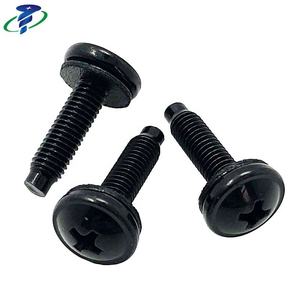 Conjuntos de tornillos de cabeza plana con ranura cruzada JISB 1130 con arandela - Product Image 2