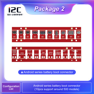 Clip de Batería I2C <span class=keywords><strong>Android</strong></span> <span class=keywords><strong>10</strong></span> en 1 con 1 Año de Garantía, Material Plástico para Varios Modelos - Product Image 2