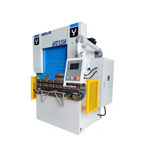 Prensa de freno hidráulica CNC WC67Y/K 40T, dobladora automática y plegable de láminas de metal