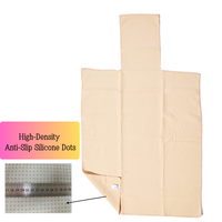 Serviettes de Pilates personnalisées avec logo, durables, faciles à nettoyer, pliables, tapis de gymnastique en microfibre antidérapants pour le Pilates Reformer