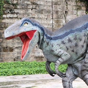 Disfraz de Dinosaurio <span class=keywords><strong>T</strong></span>-<span class=keywords><strong>Rex</strong></span> Realista Personalizado, Traje de Dinosaurio <span class=keywords><strong>Robot</strong></span>, Disfraz de Dinosaurio Completo - Product Image 5