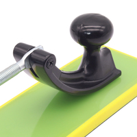 OEM/ODM 70*420mm Outil de ponçage manuel à boucles auto-agrippantes vertes pour courbes, pour longboard, bloc de polissage premium