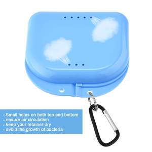 Fabricante Vende Caja Dental de Plástico, Estuche Protector Bucal Colorido, Estuche para Alineadores de Ortodoncia OEM, Estuche Personalizado para Retenedores - Product Image 4