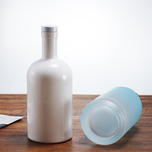 100ml smerigliato trasparente 200ml 500ml 700ml bottiglie di vino <span class=keywords><strong>e</strong></span> Vodka sughero sigillato per Tequila utilizzare la conservazione del vino ghiacciato - Product Image 5