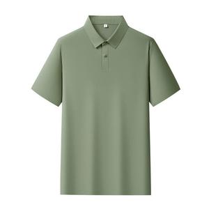 เสื้อโปโลไร้ตะเข็บ ไนลอน แอนตี้แบคทีเรีย ยูนิเซ็กซ์ ชุดทำงานฤดูร้อน ชุดยูนิฟอร์มบริษัทสั่งทำ สีขาว เทา น้ำเงินเข้ม เขียว ดำ - Product Image 4