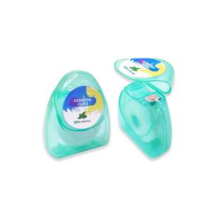 <span class=keywords><strong>Fil</strong></span> <span class=keywords><strong>dentaire</strong></span> en nylon <span class=keywords><strong>ultra</strong></span> <span class=keywords><strong>doux</strong></span> de 50m avec micro-cire Bobine de nettoyage interdentaire jetable Micro-cire fraîche à la menthe pour une haleine fraîche - Product Image 6