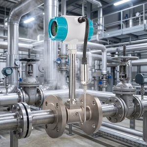 High Temperature 400 Degree C <b>Flow</b> <b>Meter</b> Hart 7.0 Communication - Product Image 6