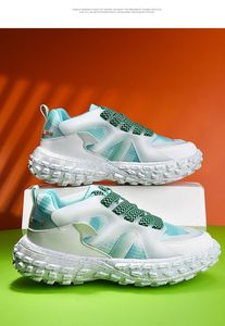 Chaussures basses tendance 2025 à semelle épaisse, confortables, respirantes, décontractées et sportives pour hommes - Product Image 2