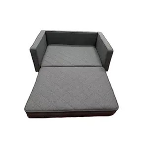带耐用织物的狗床高品质豪华大沙发宠物/狗床二合一床和垫子可折叠
