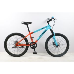 Bicicletta da Montagna di Alta Qualità per Adulti con Doppio Freno a Disco, Monovelocità, Ruote da 26 Pollici - Product Image 6