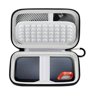 Factory customization External Hard Drive Case Shockproof EVA Carrying Case Protection Travel Electronic Power Bank Bag