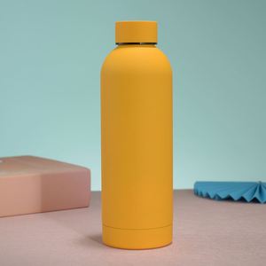Large Capacity Stainless Steel Vacuum <b>Thermos</b> <b>Bottle</b> Small Mouth Outdoor Sports Insulated Cold Drink Container - Product Image 5