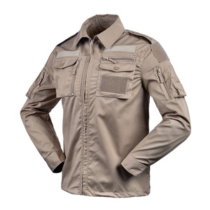 狩猟服シャツとズボンセキュリティ制服作業服戦術スーツ男性用トレーニング - Product Image 5