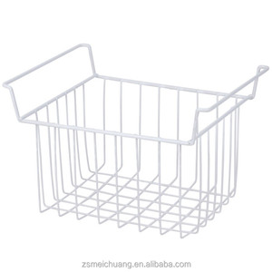 De alta calidad de <span class=keywords><strong>PE</strong></span> recubierto de Metal profundo Strodge congelador estante Rack divisores de nevera-congelador cesta - Product Image 2