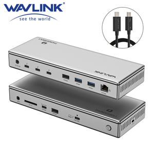 Trạm kết nối <span class=keywords><strong>Thunderbolt</strong></span> 4 WAVLINK 98W PD, hỗ trợ một màn hình 8K và hai màn hình 4K, tốc độ USB 3.0 40Gbps, dành cho <span class=keywords><strong>MacBook</strong></span> Pro/Air. Có sẵn! - Product Image 6