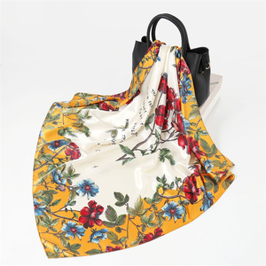 Cá Nhân Thiết Kế Polyester Satin Khăn Món Quà Tốt Nghiệp Tie Bọc Mũ Phụ Kiện Womens - Product Image 1