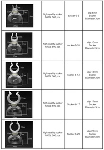 <span class=keywords><strong>Aquarium</strong></span> Glazen Tank Tubing <span class=keywords><strong>5Mm</strong></span> Clip Silicagel Sucker Voor 4X6Mm Co2 Buis - Product Image 5