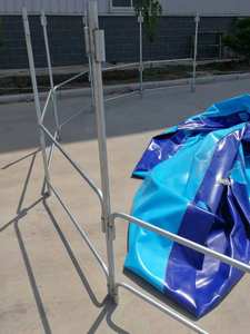 Lona redonda personalizada para cultivo de peces, lona recubierta de Pvc, azul, amarillo, verde, rojo, blanco, 9500L - Product Image 6