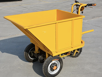 Mini-dumper sur roues 1 tonne, hydraulique, auto-déchargeur, diesel