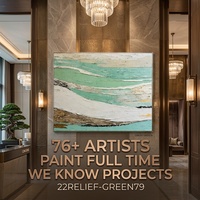 Peinture à l'huile abstraite moderne de luxe, texture 3D, toile acrylique, art fait main, cadre pour décoration murale intérieure, hall d'hôtel et villa