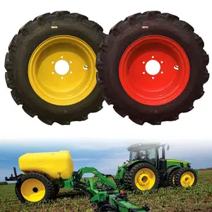 Ön traktör jantları 12x24 13 14 24 13.6 28 20 inç tarım traktör tekerlek 32 inç 38 tekerlek kutractor traktör jant