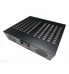 Station de charge USB multiport CE FCC Rohs <span class=keywords><strong>HUNDA</strong></span> 100 ports 450W Chargeur USB rapide de bureau pour hôtel école centres commerciaux - Product Image 3