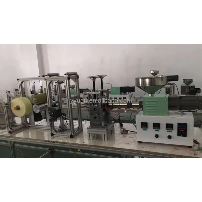 Производственная линия экструзии пластиковых листов SJ35/небольшой лабораторный экструдер для настольных ПК