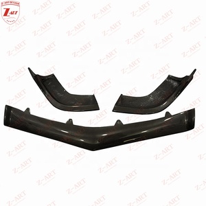 Labio delantero de fibra de carbono para Mercedes W218 CLS63, Barbilla delantera de fibra de carbono para CLS 63 <span class=keywords><strong>AMG</strong></span>, Kit de alerón de labio, 2012-1204, W218, - Product Image 3